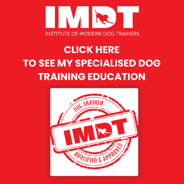 IMDT - Institute of Modern Dog Trainers badge