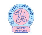 Easy Peasy Puppy Squeezy Qualified Instructor Badge